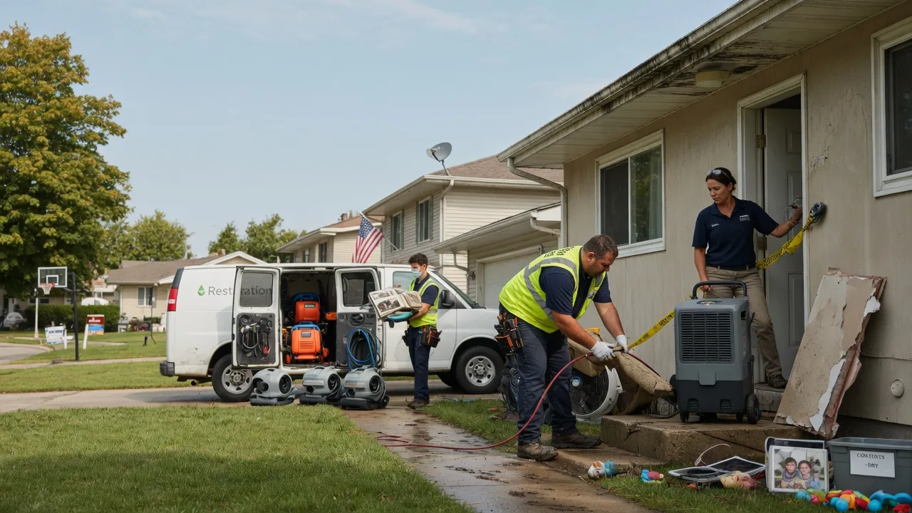 Water Damage Restoration in Denton, MD near me